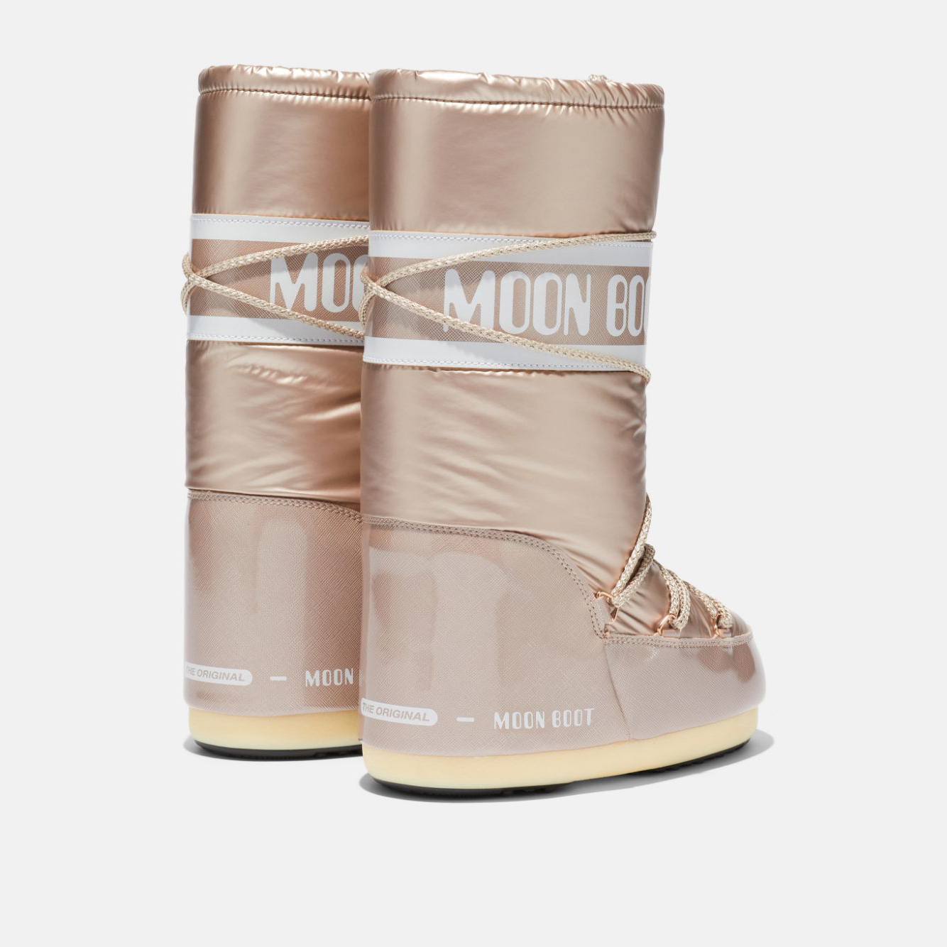 Moon Boot® Icon Pillow Vinterstøvler Dame Rosa/Gull NO-016847